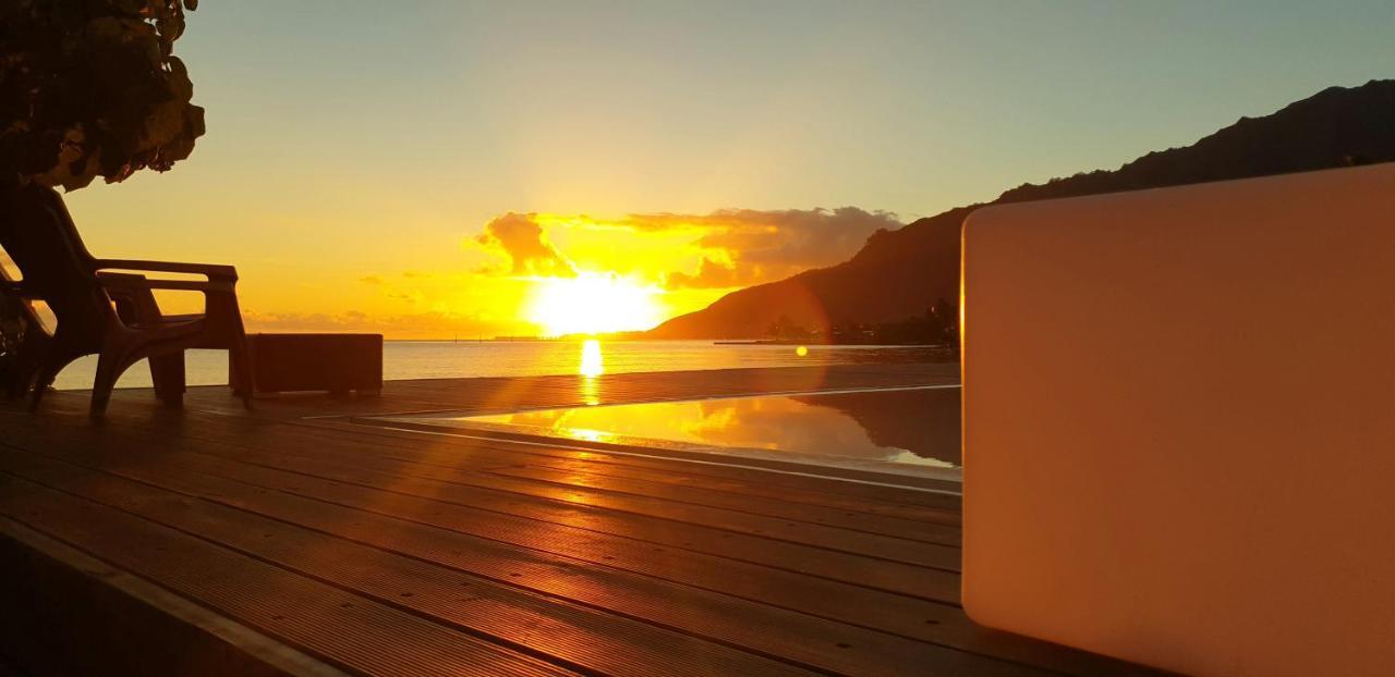 Villa Sunrise Moorea Papetoai Esterno foto