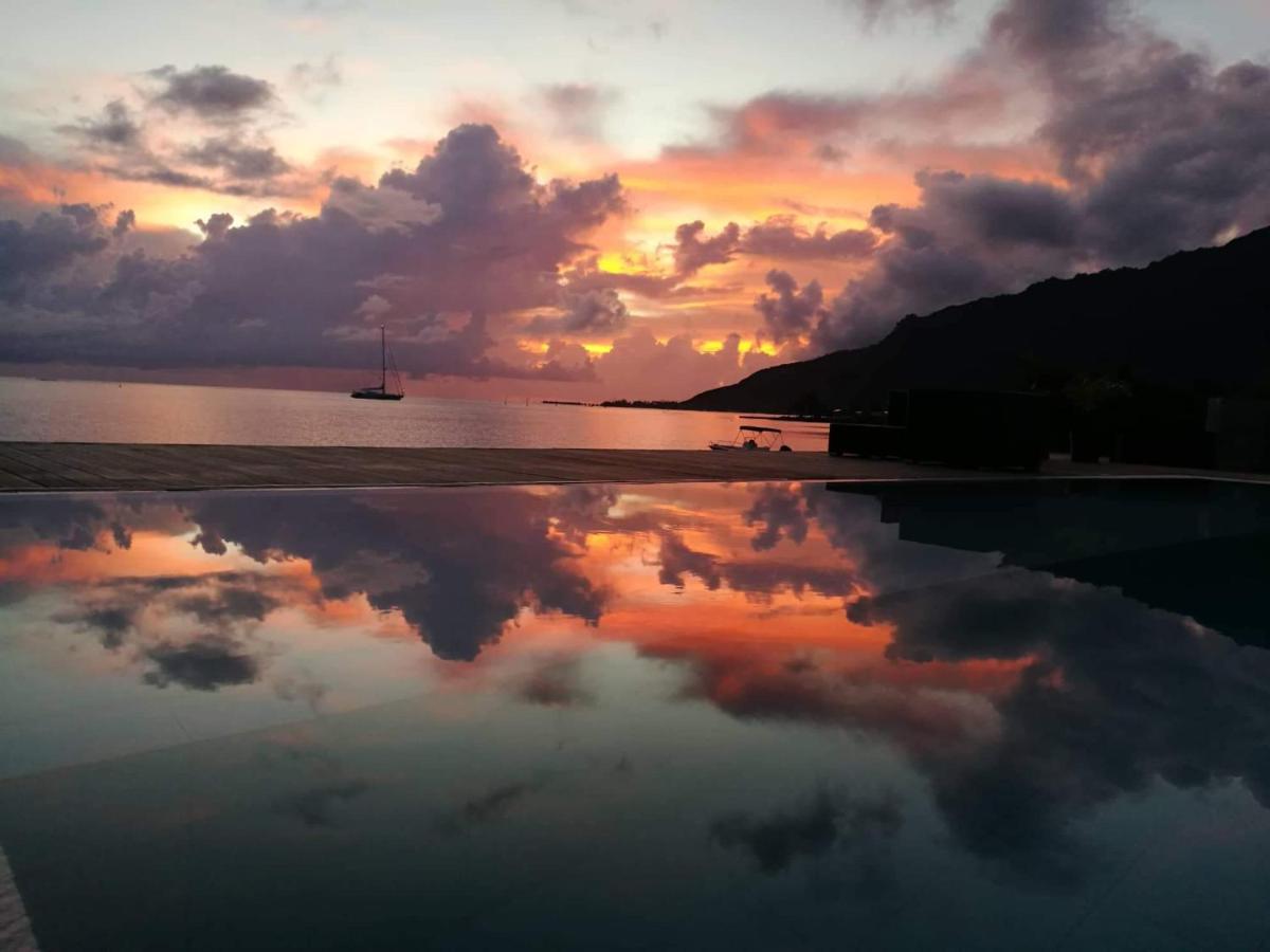 Villa Sunrise Moorea Papetoai Esterno foto